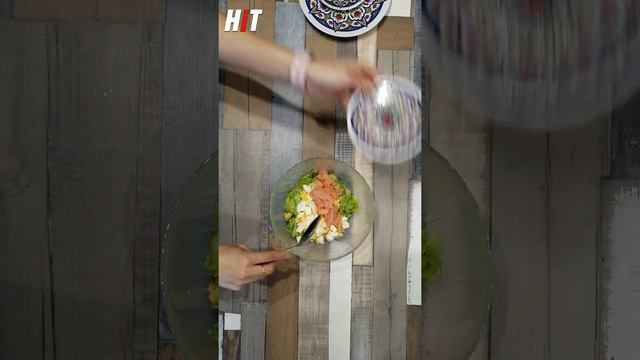 Салат богатый белком и полезными жирами! #shorts смотреть онлайн