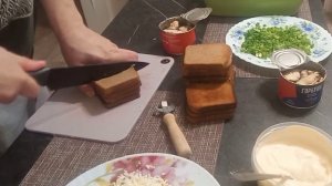 бутерброды с горбушей