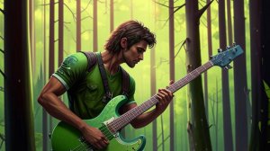 Straight hard rock backing track in Am