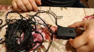 Как починить гирлянду если порвался провод с вилкой ?