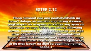 Ester 2 (Ang Dating Biblia 1905) Audio Bible Reading - Tagalog