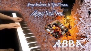 ABBA - Happy New Year (пианино) [НОТЫ + MIDI]