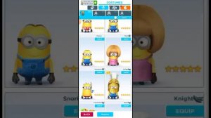 прохождение старая версия minion Rush #1