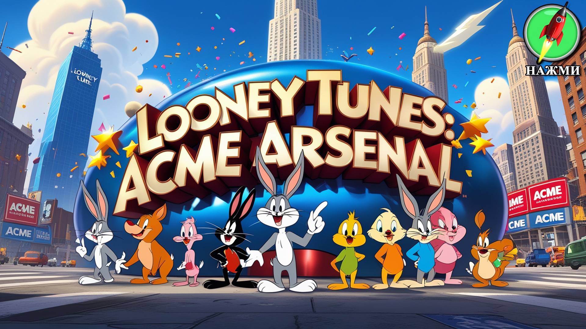 Looney Tunes: Acme Arsenal - Полное Прохождение Игры