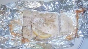 Рыба в фольге