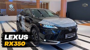 Lexus RX350 2025 года в комплекте Black Warrior