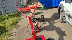 мотоблок с адаптером. гружу и вожу ⚙️⚙️⚙️