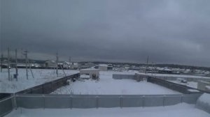 Сильный снегопад, преображающий подмосковные пейзажи в зимнюю сказку ❄️