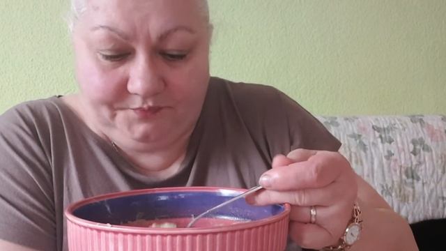ASMR//ASMP//Мукбанг// Gemüse mit schweinripschen. Рёбра с картошкой и кислой капустой. И сюрприз 🎁
