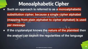 Substitution Ciphers-Caesar Cipher-Monoalphabetic Ciphers-Part 1(KTU CSE 409 Cryptography-Module 1)