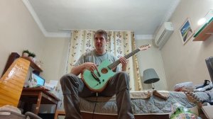 Полный обзор китайской реплики Fender Acoustasonic в стоке без доработок и отстроек