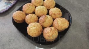 Творожные кексы в формочках / Классических рецепт кексов из творога в духовке