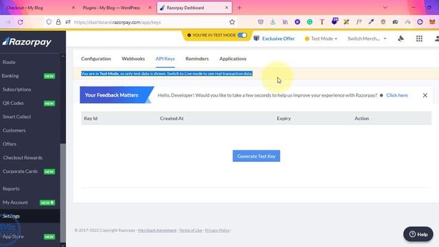 Razorpay Payment Gateway Integration | Razorpay integration for website |By GWiz Academy|Certificat