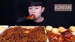 АСМР//ЕДА//КОРЕЯ//ЗВУКИ ЕДЫ//МУКБАНГ