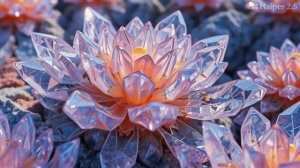 Хрустальные лепестки: Рекурсивный танец зачарованных садов (Crystal Petals)