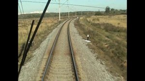 Поездка в кабине СР3-1668. 2007 г.