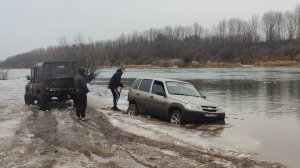 Разведка нового маршрута пошла не по плану) #Покатушка #УАЗ #Нива #Шнива #Оффроад #4wd #Воронеж