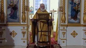 Воскресная проповедь отца Владимира 05.01.2025