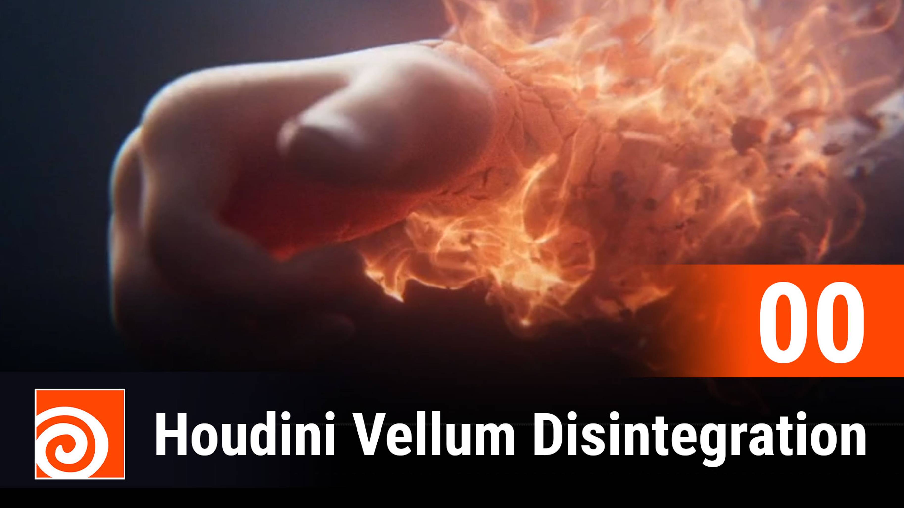 Houdini Vellum Disintegration - 00 Overview