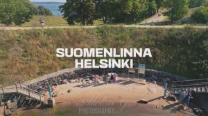 Хельсинки, пляж Суоменлинна на острове и панорамный вид с дрона #dronevideo #helsinki @suomenlinna