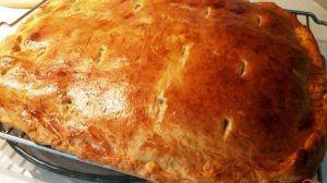 Пирог с капустой и яйцом