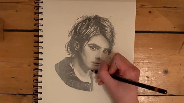 Drawing Gerard Way from My Chemical Romance смотреть онлайн