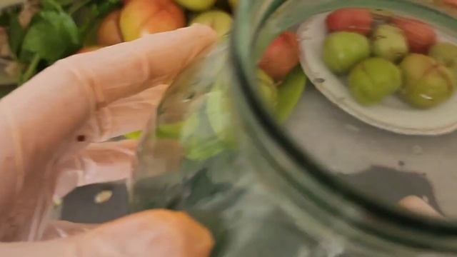 Квашеные Зеленые Помидоры с Аджикой. Рецепт квашеных зеленых помидор с аджикой.