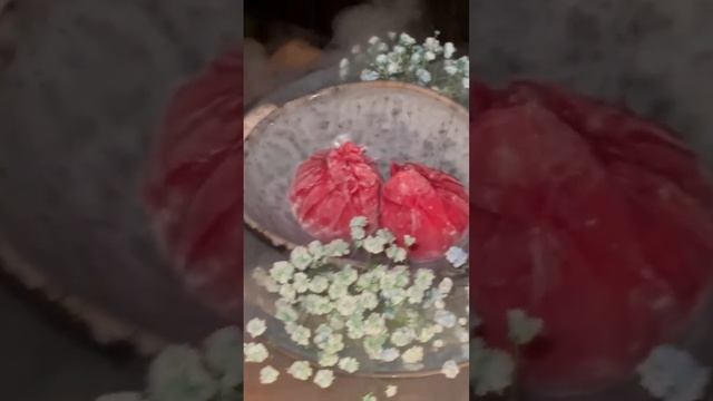 Подача Моти в ресторане #сочисегодня #моти #японскиесладости