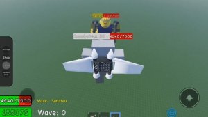 showcasing titan photo man in combat noob siege defense | roblox