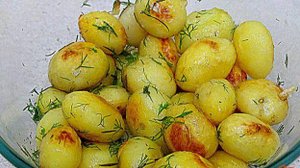 Картофель с розмарином запеченный в пергаменте