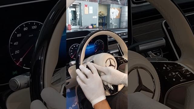 Mercedes Benz W223 Brake Pad Service Menu смотреть онлайн