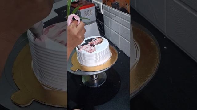 Anniversary ###cakedesign ###cakedecoration ###trendingshorts