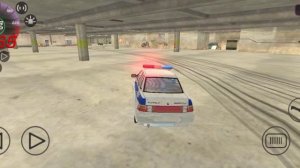 Погоня по дрифт городу в ВАЗ краш тест симулятор 2