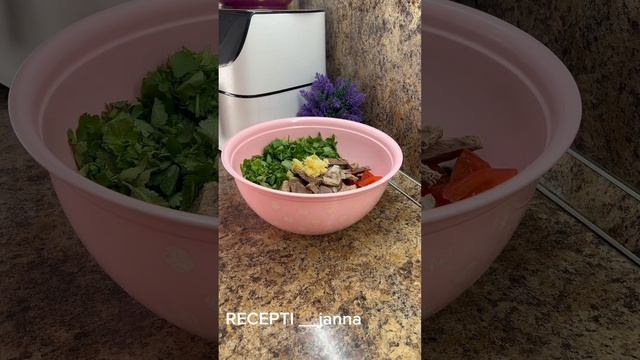 Пп салат вкусный и полезный #пп #карвинг #быстро #салат #выпечка