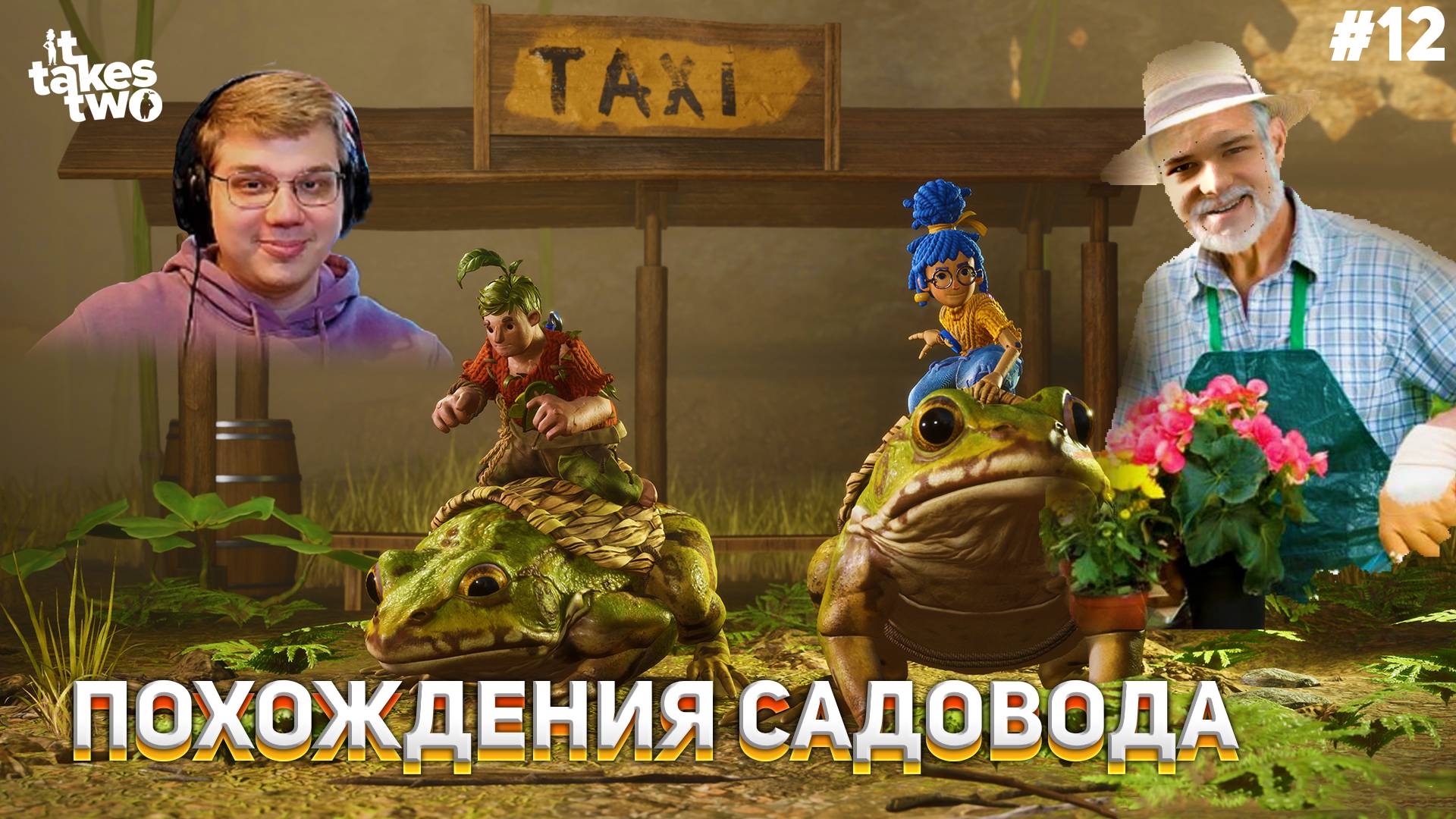 ПОХОЖДЕНИЯ САДОВОДА It Takes Two #12 (С ВЕБКАМИ!)