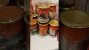 щука в автоклаве с чешуëй