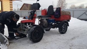 Отвал, лебёдка, муравей ч1