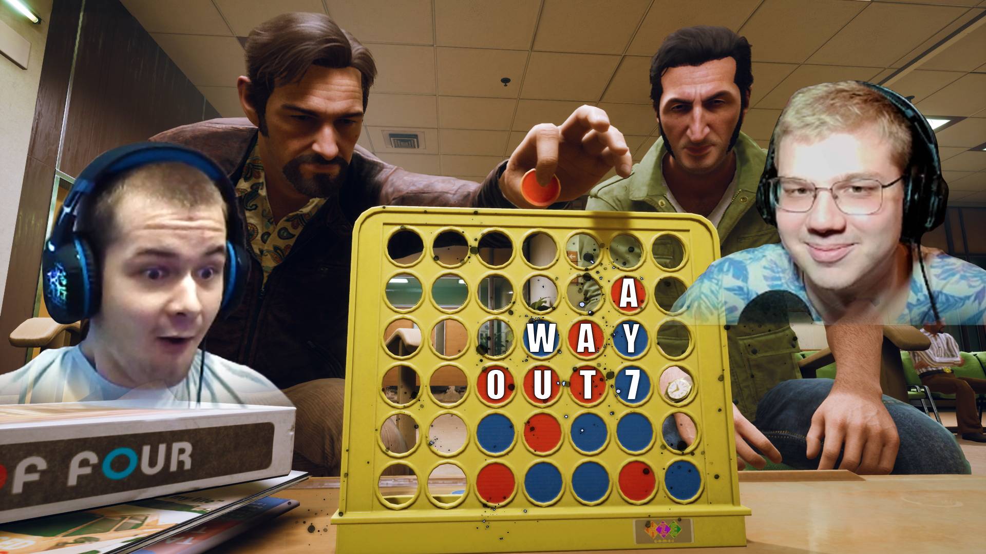 У МЕНЯ РОДИЛАСЬ ДОЧЬ! A Way Out #7 (С ВЕБКАМИ!)