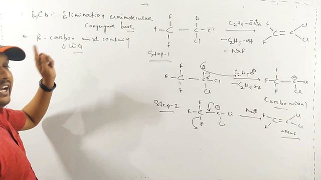 Unimolecular Elimination conjugate base mechanism||Elimination Reaction||Haloalkane смотреть онлайн