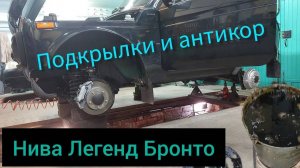 Подкрылки на Бронту