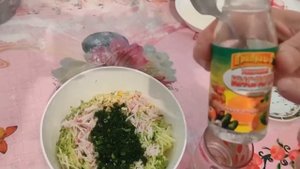 Окрошка на сметане