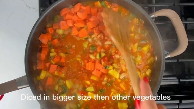 Italian Minestrone Soup/Most Flavorful Vegetable And Pasta Soup
