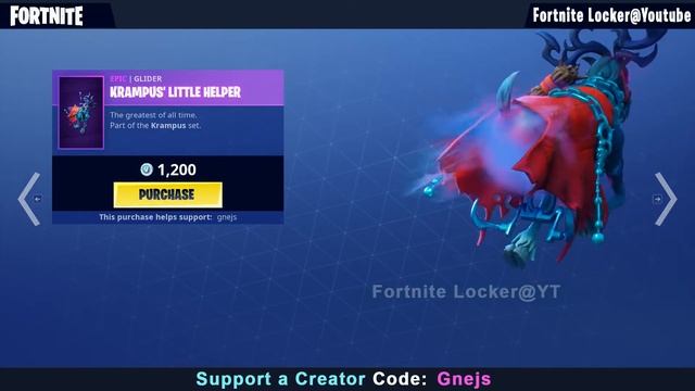 Krampus' Little Helper | Fortnite Glider