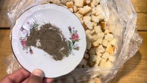 Хрустящие сухарики с разными вкусами.Сухарики в домашних условиях.Қазақша рецепт.Домашный сухарик.