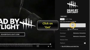 How to get Dead by Daylight Epic Games