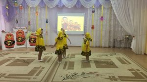 дс №79 ГУСЕЛЬКИ  танец "Русские матрёшечки"