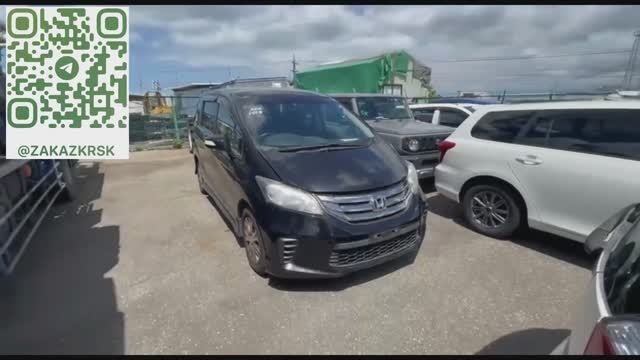 Авто из Японии. Honda Freed в продаже, обзор на стоянке.