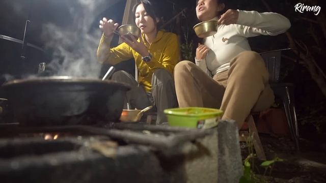 여자둘, 오지에서 보낸 3일 / 계곡캠핑을 가려고 했어…!!