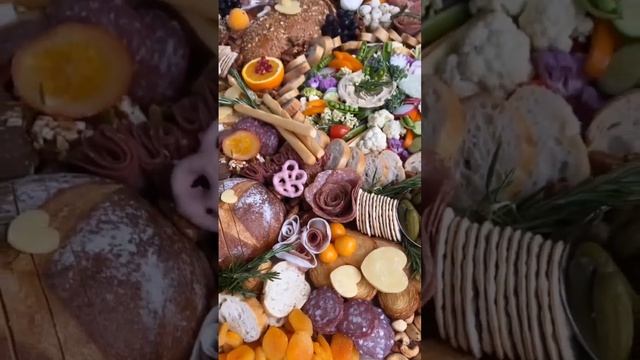 Тьюториал по сырной тарелке. Сырный стол. Сырный буфет. Как подавать сыр на пикнике. #shorts