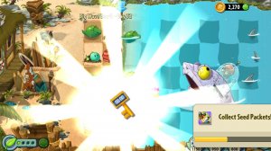 День 32 Большая Пляжная Волна (Big Wave Beach) Plants vs. Zombies 2